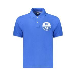 North Sails Blue Cotton Men Men's Polo